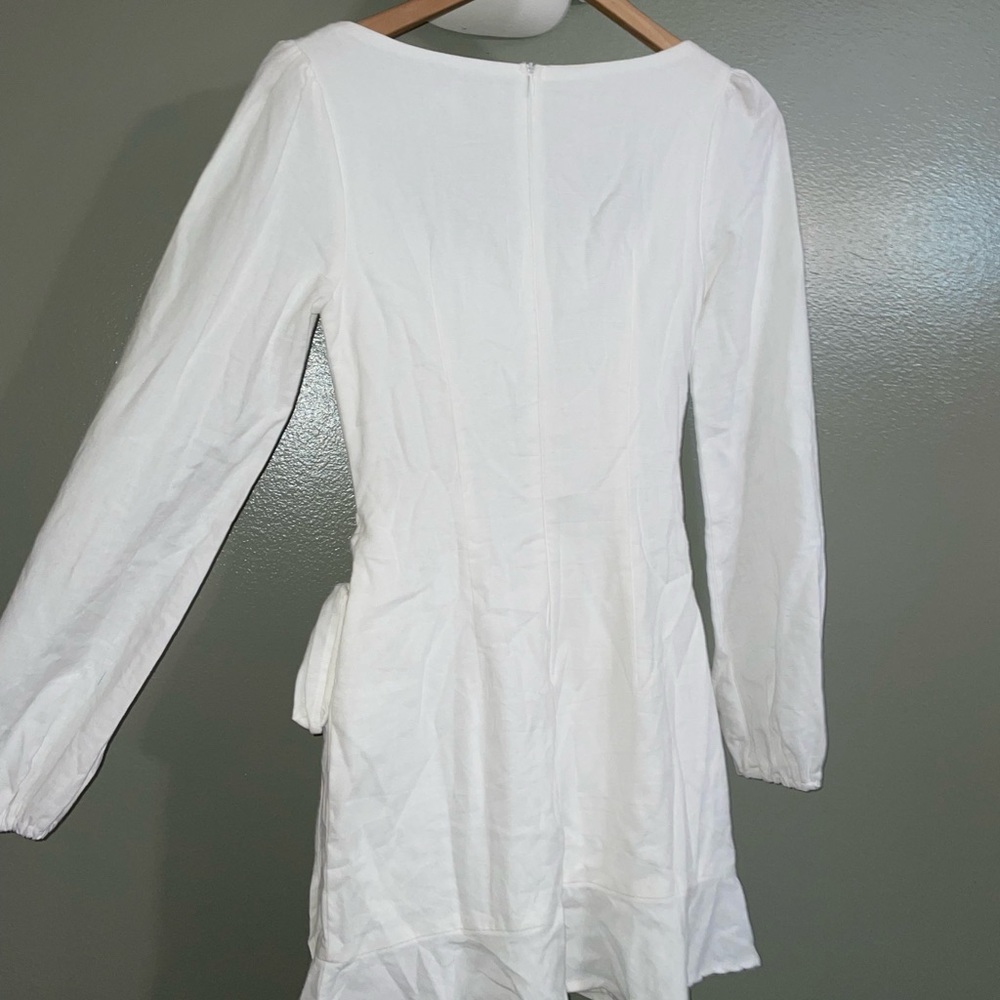The Villa Mini Dress White Princess Polly - Picture 3 of 11